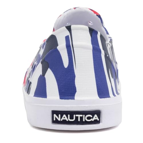 Nautica Kids Waterproof Slip-On Shoes with Holes for Boys & Girls – Lightweight EVA Sandals, Quick-Dry, Breathable for Beach, Garden, Swim Toddler/Little Kids3