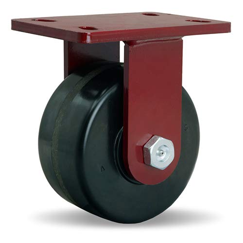 6x3 Hamilton ForgeMaster Rigid Caster Plastex Wheel (R-FM-63PH)