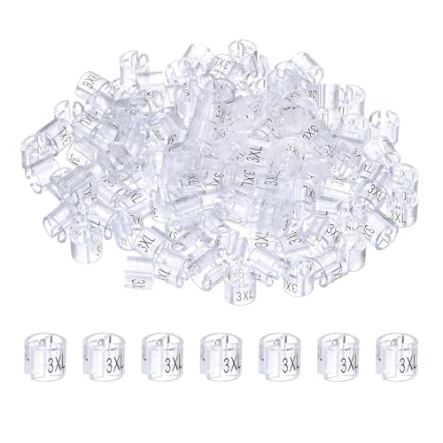 Marqueurs de cintre pour tringle de 3 à 5 mm pour trier son dressing