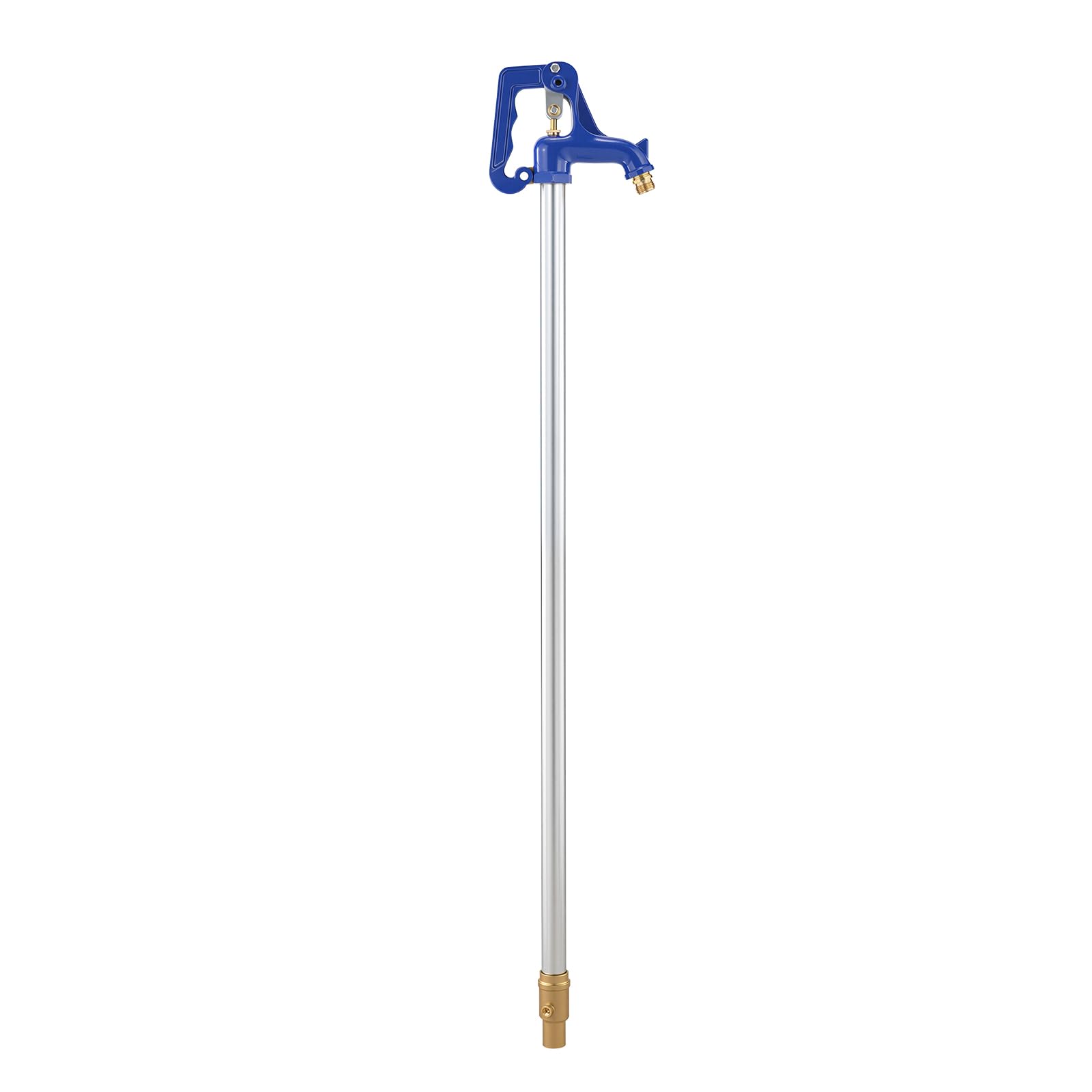 VEVOR Hidrante de Jardín Resistente a las Heladas, 1280 mm, con Profundidad de Enterramiento de 609,6 mm, Conexión de Tubo G 19,05 mm y Acoplamiento de Manguera, para Riego de Jardines y Granjas