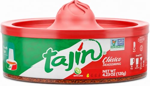 Tajiin Glass Season Rimmer 120g Authentic Mexican Chilli Lime Seasoning for Margarita Glasses Cocktails Drinks Fruit Snacks BBQ Parties & Everyday Flavour