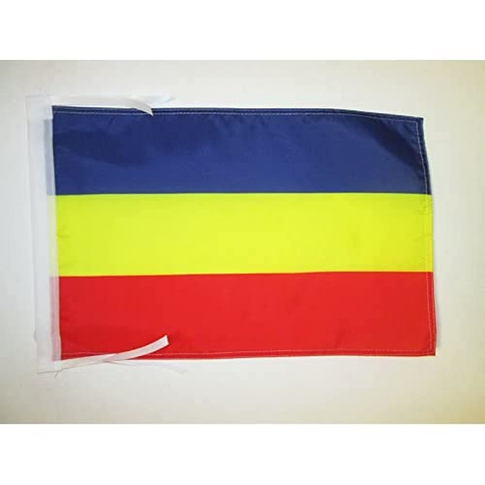 AZ FLAG - Don Cossacks of Russia Flag - 18'' x 12'' - 100% Polyester Don Cossack Host Small Banner with Two Cords - Fade Resistant - Vivid Colors - 18x12 in - 45x30 Cm โ image 1