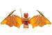 LEGO NINJAGO Crystalized Minifigure - Cole (Golden Dragon) with Wings and Gold Fire Sword