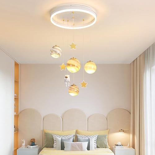 RuiRfh Kinderzimmer Deckenbeleuchtung LED Glas Lampenschirm