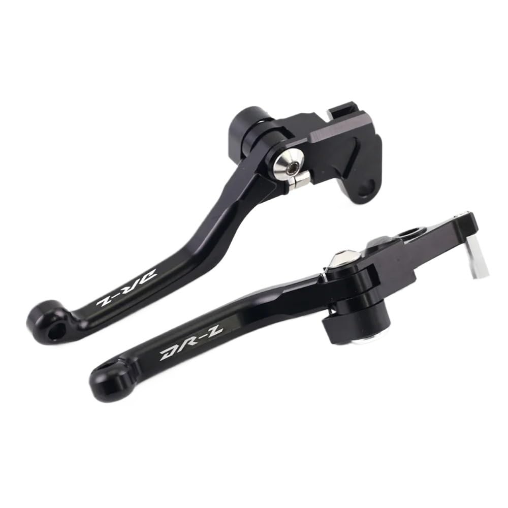 WFSOWXDM Motorcycle Levers Brake Clutch Handle Lever 2024 DR-Z 400 CNC Pivot Brake Lever Clutch Levers for Suzuki DRZ250 DRZ400E DRZ400S DRZ400SM DRZ E/S/SM DR-Z400 2000-2023