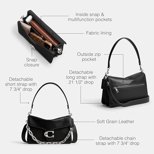 Image of Coach Chain Tabby Shoulder Bag