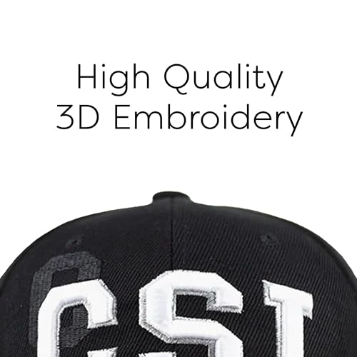 Image of The Hat Depot 3D Embroidered Statement Baseball Cap - Adjustable Casual Hat