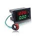 KETOTEK Voltimetro Amperimetro Digital AC 220V 80-300V 0-100A Medidor de Voltaje y Amperaje Volt Amp Pantalla LED con Transformador de Corriente
