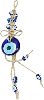 VILLCASE Acessórios Para Carro Decoração Proteção Contra Mau-Olhado Amuleto Acessório Para Carro Pingente De Mau-Olhado Amuletos De Mau-Olhado Enfeite Carro Pendurado Na Parede Vidro Olho