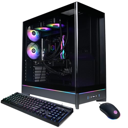 Image of CyberPowerPC Gaming PC AMD Ryzen 7 9700X, Radeon RX 9060 XT 16GB | Gamer Supreme, 32GB DDR5, 2TB PCIe 4.0 SSD, WiFi Ready & Windows 11 Home (SLC9900A3)