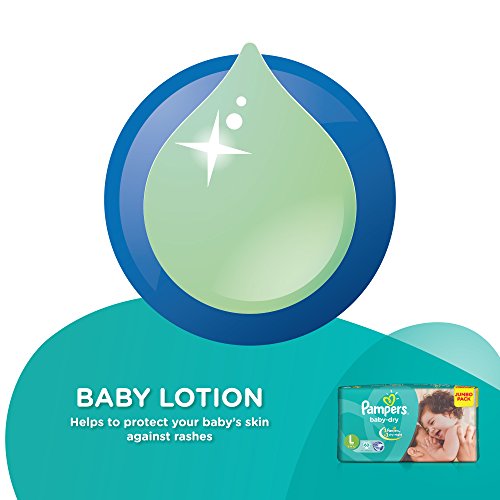 Image of Pampers Taped Baby Diapers, Large (LG), (9.0 kg - 14.0 kg) (60 count)