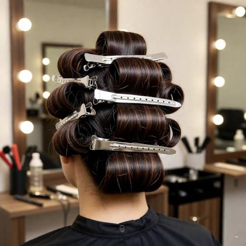 Set de 20 Pinzas de Pelo Metálicas - Clips de Aligátor miniatura 5