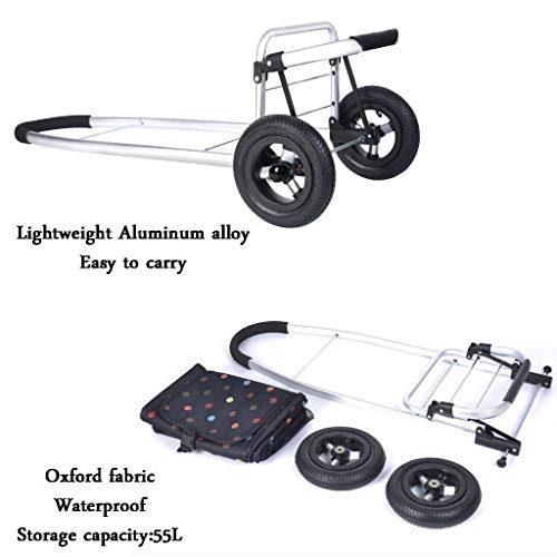 IGOSAIT Einkaufstrolley zum Bergsteigen, 48 x 39 x 100 cm – Bild 4