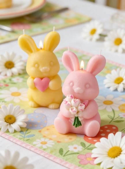 RKPM HOMES Cute Rabbit Silicone Mold - Image 5