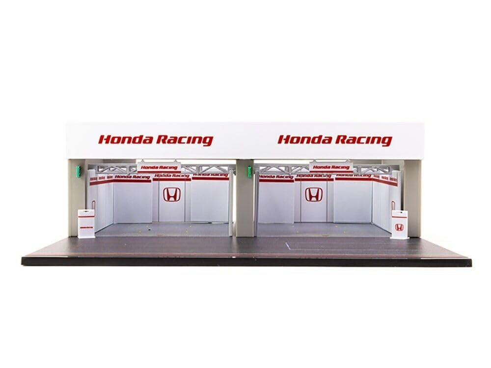 Amazon.com: Tarmac Works Pit Garage Diorama Racing Display