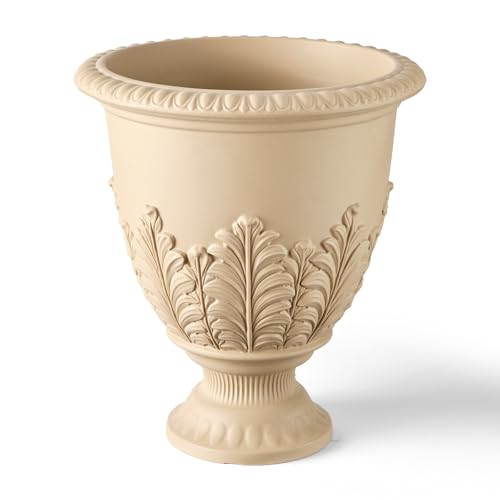 ARBORA 17" Paris Urn Polyresin Indoor and Outdoor Planter with