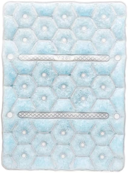アイス枕 28℃自然凍結 [120分持続/結露ゼロ] 冷却マット 氷枕 PCM素材 冷却シート 抗菌防臭 大判 41×30cm 冷感マット クール 暑さ対策 熱中症予防 節電対策 寝苦しい夜 介護 ペット 外出 スポーツ ブルー