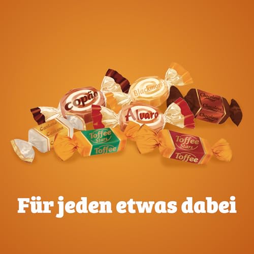 Mayfair Toffees – 1 x 490g – Karamell Toffee-Bonbon-Mischung mit verschiedenen Geschmacksrichtungen