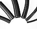 3/4" Wire Loom Non-Slit Polyethylene Corrugated Flexible Innerduct Conduit - 100FT - Black