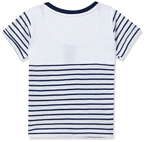 Image of Max Boy's Striped Henley Neck Regular Fit T-Shirt