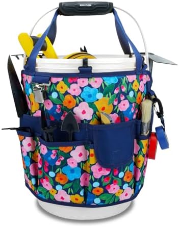 KUNN 18-Pocket Bucket Tool Organizer | Heavy-Duty 5 Gallon Bucket...