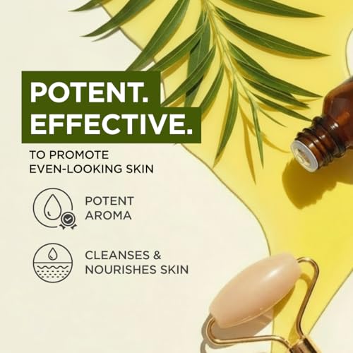 Image of Gya Labs Australian Tea Tree Essential Oil - 0.34 Fl Oz - for Hair, Skin, Diffuser, Aromatherapy & DIY Candle Making Scent (Pack of 2)