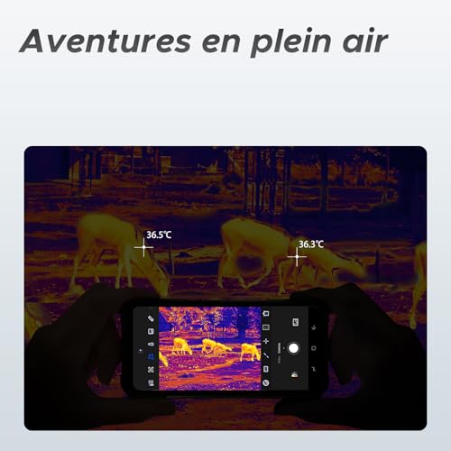 Telephone portable incassable avec imagerie thermique Fire 6 Android 14 - 3