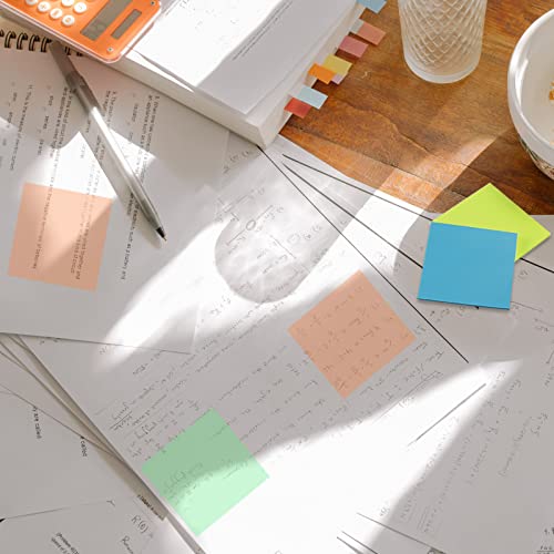 LUTER 400 Fogli 8 Pezzi Blocchetti Memo Adesivi