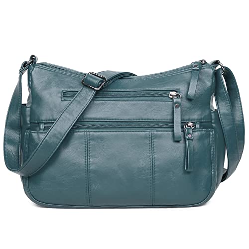 VOLGANIK ROCK Purses for Women Soft PU Leather Shoulder Bag Ladies Crossbody Purse and handbags Lightweight Pocketbook