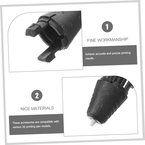 SOLUSTRE 4 Piezas Accesorios Para BolÃgrafos De Impresión Cabezales De BolÃgrafo Para Impresión 3d Accesorio De BolÃgrafo Para Impresora De La Pluma De Impresión 3d El Plastico 4 SOLUSTRE 4 Piezas Accesorios Para BolÃgrafos De Impresión Cabezales De BolÃgrafo Para Impresión 3d Accesorio De BolÃgrafo Para Impresora De La Pluma De Impresión 3d El Plastico - Imagen 5