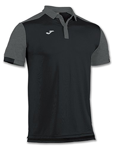 Joma - Polo Comfort Negro m/c para Hombre