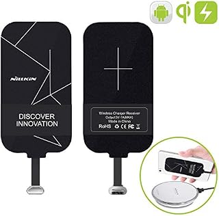Nillkin Type C Wireless Charging Receiver - Ultra Thin Magic Tag Wireless Charging Receiver Chip for Galaxy A53/A22/A32/Xioami POCO X4 / OnePlus10 /Moto g50 and Other Big SizeType C Phones