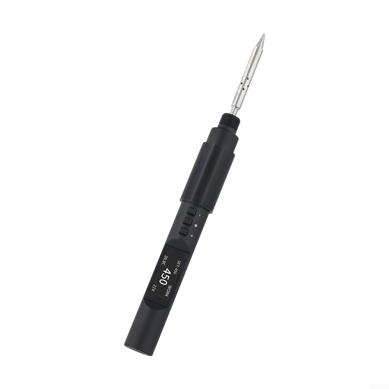 TS101 cyfrowy zestaw lutownicy 121 W do szybkiego nagrzewania ekranu OLED inteligentny tryb uśpienia do konserwacji płytek drukowanych hobbystów czarny