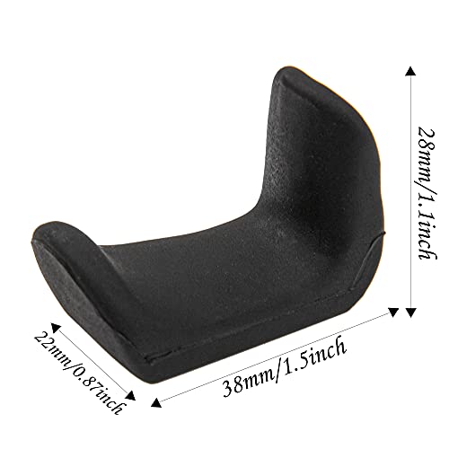 Yootones - 2 Cuscinetti Protettivi In Gomma Per Clarinetto, 1,45-1,75 Cm, Compatibili Con Strumenti Per Clarinetto Oboe (1,5 Mm) - 3
