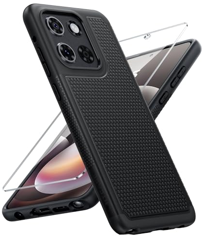 Image of FNTCASE for Moto G Stylus 2026 /2025 Case: Motorola G Stylus 2025 Case 14FT Military Grade Drop Protection with Screen Protector Shockproof Non-Slip Matte Dual Layer Phone Cover - 6.7 inch (Black)