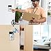 Smart Intercom Doorbell System, Portable with Clear Voice and Long Working Distance, Two Way Voice Talk for Home Security Systems