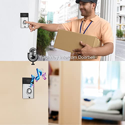 Interphone vocal bidirectionnel sans fil pour sécurité maison - 8