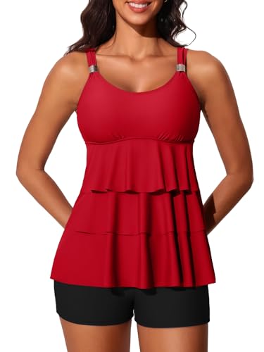 Maillot de bain tankini shorty | Summer Mae effet ventre plat pour affiner la silhouette