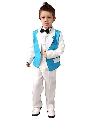 Costume pour garçon idéal pour les mariages et cérémonies d'été