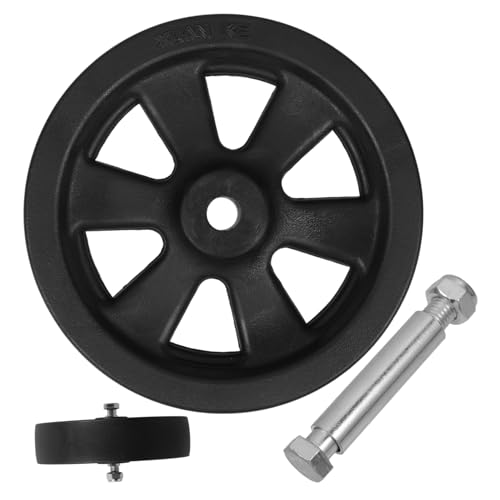 Alipis 8 Inch Boat Trailer Roller Nylon Wheel for Heavy Duty Boat Trailers Replacement Yacht Roller Wheel 360° Rotation Anti-Slip Traction