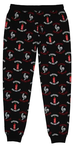 Sriracha Hot Sauce Men's Hot For You Adult Lounge Sleep Pajama Pants Joggers (Large)4