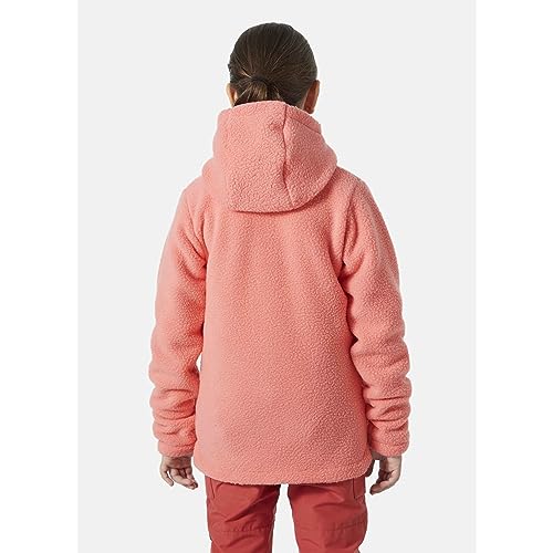Helly-Hansen Unisex Kid's Champ Pile Jacket, 066 Coral Almond, 144