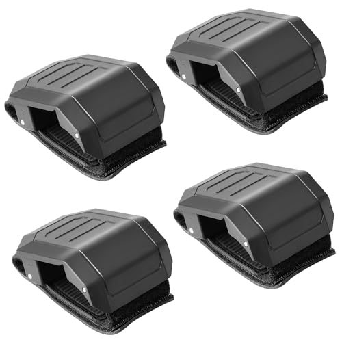 UTV Windshield Adjustable Mounting Clamp Kit Windshield Fixed Clamps Straps Compatible with Polaris Ranger RZR, Commander Defender X3 Maverick, Yamaha YXZ Viking Rhino, Kawasaki Mule Windshield Parts