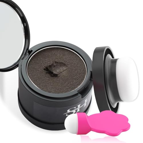 Gowwim Root Touch up Powder, Instantly Gray Hair Cover up Hairline Powder for Women & Men, Dark Brown 4g New 2.0