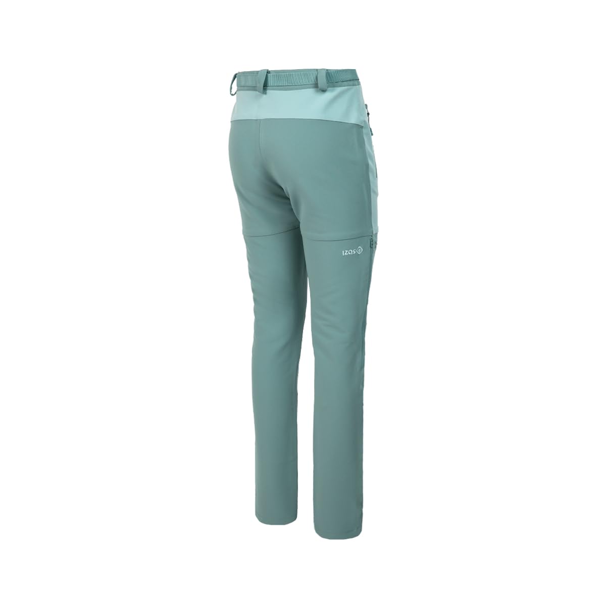 IZAS Paules W Pantaloni da Donna da Montagna. Tessuto Mount-Stretch Idrorepellente, Traspirante ed Elastico. Asciugatura Rapida e Confortevole. Tasche con Zip. Regolabile e ventilato.