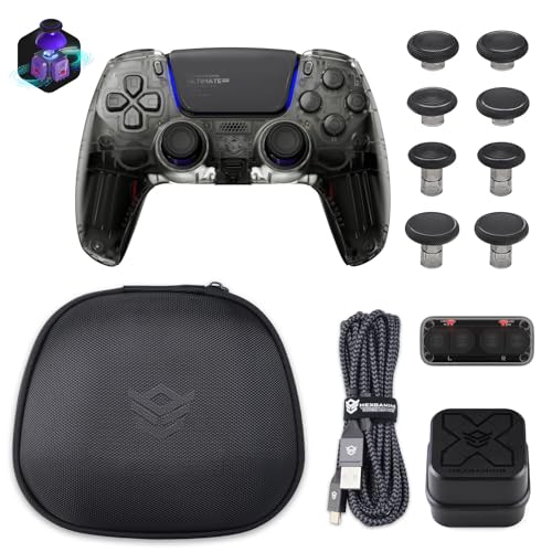 Gioca come un professionista – Basato sul controller ufficiale originale, il ULTIMATE PRO è progettato per offrire prestazioni eccellenti nei giochi di eSport tattici. Il design ergonomico, la struttura integrata e le impugnature in gomma morbida migliorano il comfort e riducono l'affaticamento. Con ULTIMATE Pro controller sperimenterai controlli precisi e un gameplay ottimizzato per giocare come un professionista.