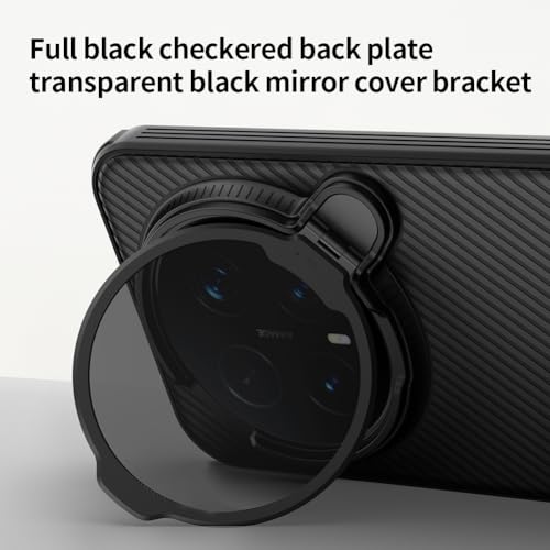 Coque Honor Magic 8 Pro noire rigide antichoc avec support béquille intégré - 7