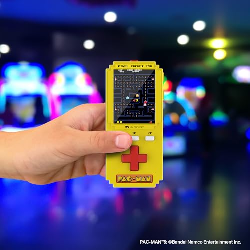 Image of My Arcade Pac-Man Pixel Pocket Pro: Pac-Man Video Game, Portable Keychain Arcade, Retro Gaming, Pacman Toys