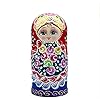 LYLY 7 Stks Russische Nesting Pop 22 cm Matroesjka Handgeschilderde Houten Stapelen Pop voor Kids Verjaardagscadeau…