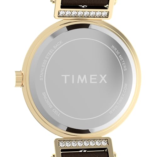 Image of TIMEX Main Street Round 31mm Silver Dial Analog Women Watch - TW2W96400E6